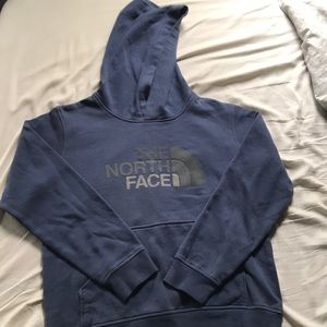 The North Face Boys Blue Pullover Hoodie